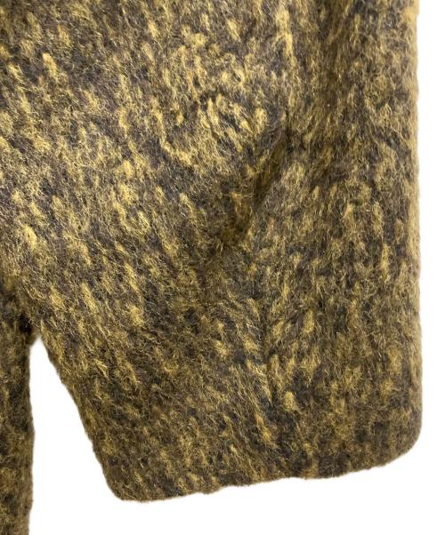 CLANE（クラネ）CLANE (クラネ) ミックスシャギーレディーコート グリーン×ブラック サイズ:1の古着・服飾アイテム