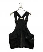 ENOFイナフ）の古着「TWILL BAG VEST」｜ブラック