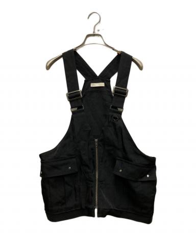 中古・古着通販】ENOF (イナフ) TWILL BAG VEST ブラック サイズ:FREE