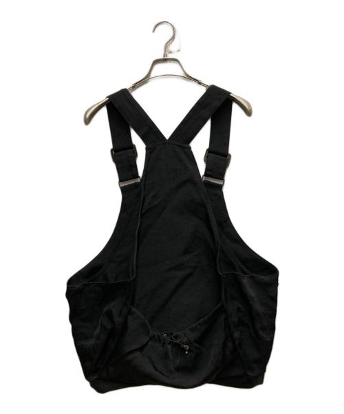 ENOF（イナフ）ENOF (イナフ) TWILL BAG VEST ブラック サイズ:FREEの古着・服飾アイテム