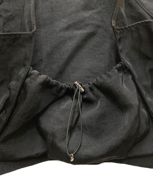 ENOF（イナフ）ENOF (イナフ) TWILL BAG VEST ブラック サイズ:FREEの古着・服飾アイテム