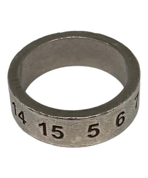 Maison Margiela（メゾンマルジェラ）Maison Margiela (メゾンマルジェラ) ナンバーリング シルバー サイズ:15号の古着・服飾アイテム