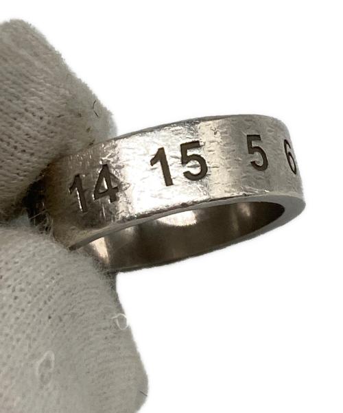 Maison Margiela（メゾンマルジェラ）Maison Margiela (メゾンマルジェラ) ナンバーリング シルバー サイズ:15号の古着・服飾アイテム