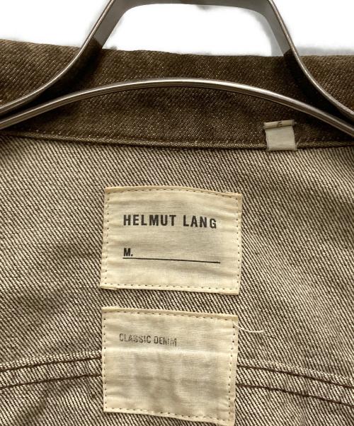 HELMUT LANG（ヘルムートラング）HELMUT LANG (ヘルムートラング) brown denim jacket “1st type” ブラウン サイズ:44の古着・服飾アイテム