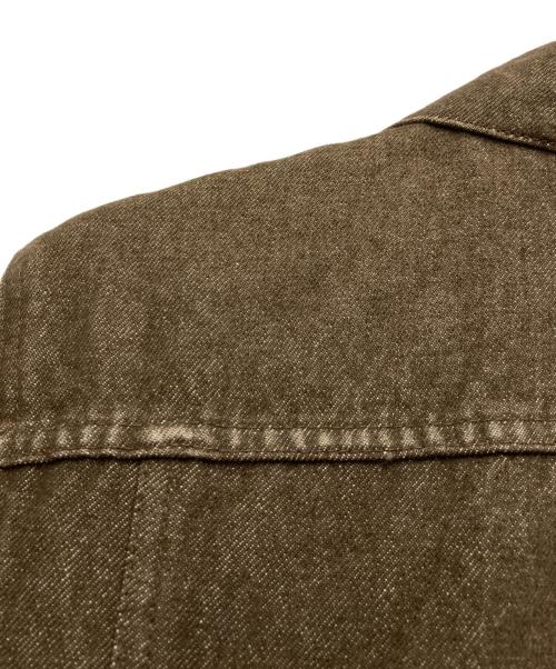 HELMUT LANG（ヘルムートラング）HELMUT LANG (ヘルムートラング) brown denim jacket “1st type” ブラウン サイズ:44の古着・服飾アイテム