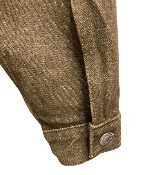 HELMUT LANG（ヘルムートラング）HELMUT LANG (ヘルムートラング) brown denim jacket “1st type” ブラウン サイズ:44の古着・服飾アイテム