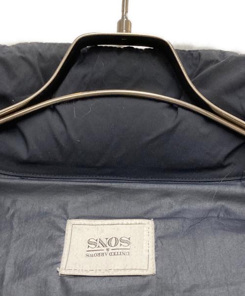 UNITED ARROWS & SONS AISUKE OBANA（ユナイテッドアローズアンドサンズバイダイスケオバナ）UNITED ARROWS & SONS AISUKE OBANA (ユナイテッドアローズアンドサンズバイダイスケオバナ) NY/PU DOWN JACKET ブラック サイズ:S　の古着・服飾アイテム