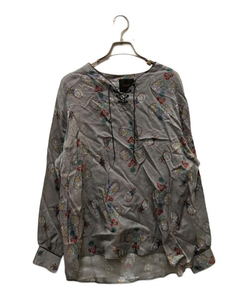 taiga igari（タイガイガリ）taiga igari (タイガイガリ) Tunic Shirt グレー サイズ:Sの古着・服飾アイテム