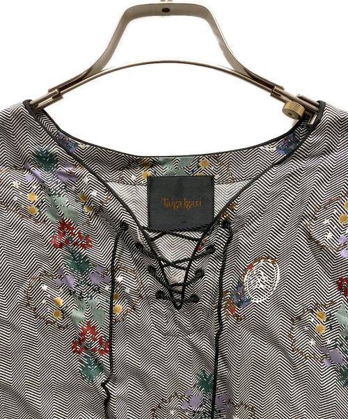 taiga igari（タイガイガリ）taiga igari (タイガイガリ) Tunic Shirt グレー サイズ:Sの古着・服飾アイテム