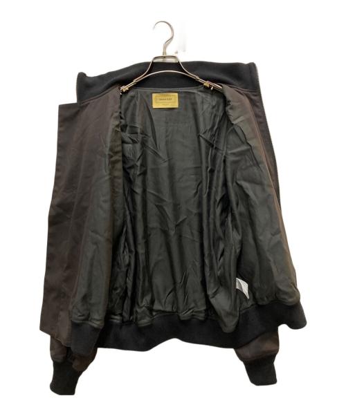 seven by seven（セブンバイセブン）SEVEN BY SEVEN (セブンバイセブン) タンカースジャケット ウールポプリン ブラウン サイズ:Mの古着・服飾アイテム