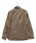 BARBA (バルバ) リネン混シャツ ブラウン サイズ:XL：8000円