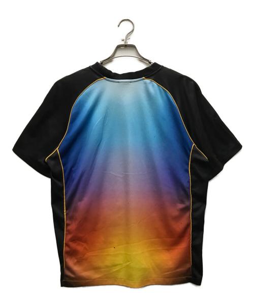 CASABLANCA（カサブランカ）CASABLANCA (カサブランカ) PRINTED FOOTBALL TOP ブルー サイズ:XLの古着・服飾アイテム