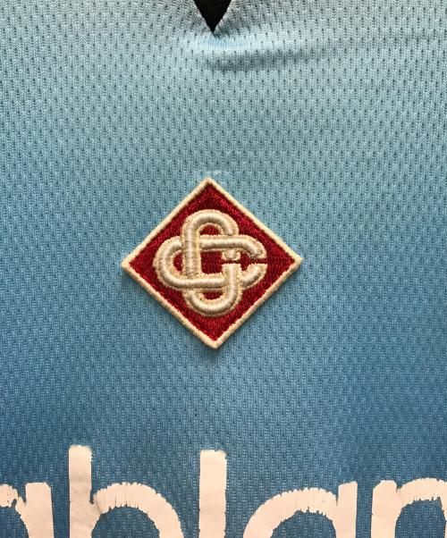 CASABLANCA（カサブランカ）CASABLANCA (カサブランカ) PRINTED FOOTBALL TOP ブルー サイズ:XLの古着・服飾アイテム