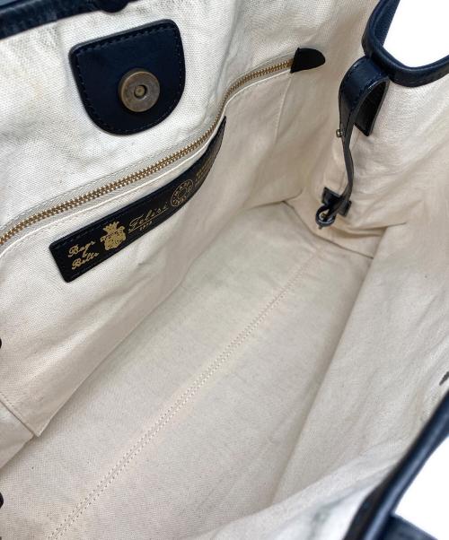 Felisi（フェリージ）Felisi (フェリージ) シュリンクトートバッグ ブラックの古着・服飾アイテム