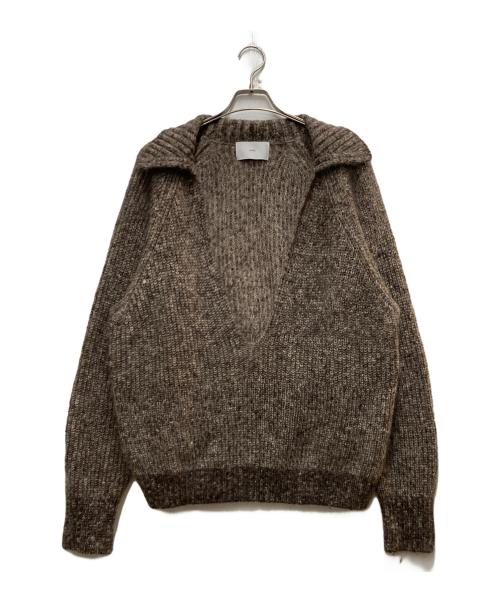 SUGARHILL（シュガーヒル）SUGARHILL (シュガーヒル) MOHAIR PULLOVER SWEATER ブラウン サイズ:2の古着・服飾アイテム