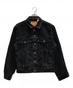 LEVI'Sリーバイス）の古着「90'S 後染めブラックデニムジャケット」｜ブラック