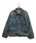 HUMAN MADEヒューマンメイド）の古着「デニムジャケット」｜ブルー