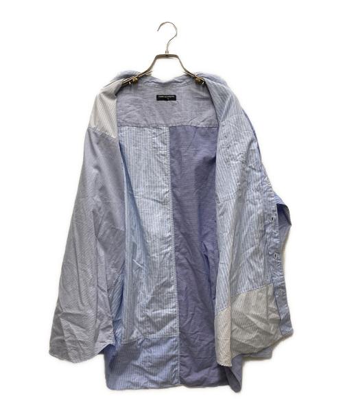 COMME des GARCONS HOMME（コムデギャルソン オム）COMME des GARCONS HOMME (コムデギャルソン オム) 長袖チェックシャツ ブルー サイズ:Lの古着・服飾アイテム