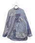 COMME des GARCONS HOMME（コムデギャルソン オム）の古着「長袖チェックシャツ」｜ブルー