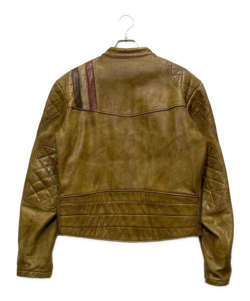BELSTAFF（ベルスタッフ）BELSTAFF (ベルスタッフ) バイカーライダースジャケット ブラウン サイズ:Sの古着・服飾アイテム