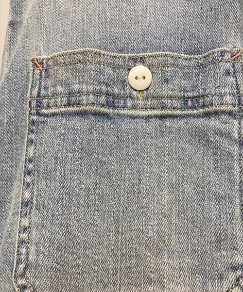 RRL（ダブルアールエル）RRL (ダブルアールエル) 1つ星タグデニムシャツ ブルー サイズ:Ⅼの古着・服飾アイテム