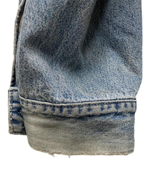 RRL（ダブルアールエル）RRL (ダブルアールエル) 襟コーデュロイ 切替 裏地チェックデニムカバーオール インディゴ サイズ:XLの古着・服飾アイテム