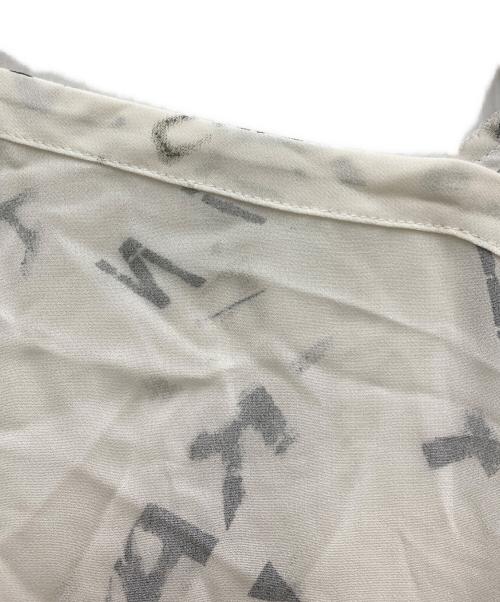 Y's（ワイズ）Y's (ワイズ) RAYON GEORGETTE SLEEVELESS FLAP PANEL TOP ホワイト サイズ:1の古着・服飾アイテム