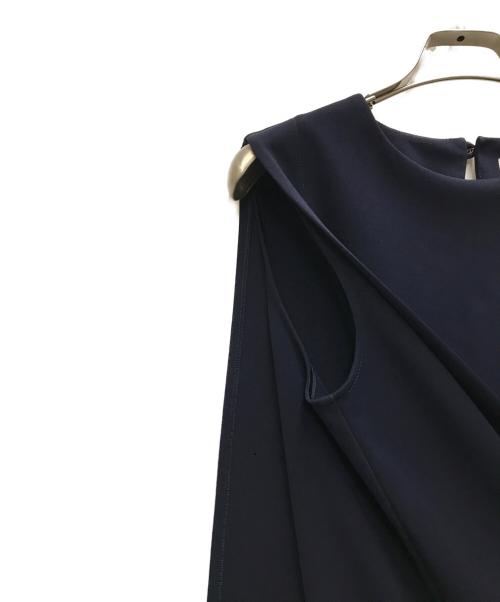 ADORE（アドーア）ADORE (アドーア) ノースリーブブラウス ネイビー サイズ:38の古着・服飾アイテム