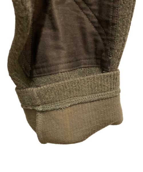 Y's（ワイズ）Y's (ワイズ) エポレット付き畦ニットプルオーバー カーキ サイズ:1の古着・服飾アイテム