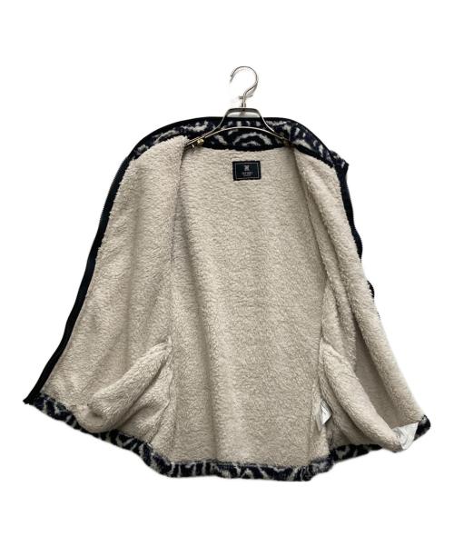 TUITACI（ツイタチ）TUITACI (ツイタチ) ARABESQUE MAZE FLEECE VEST ネイビー サイズ:1の古着・服飾アイテム