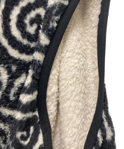 TUITACI（ツイタチ）TUITACI (ツイタチ) ARABESQUE MAZE FLEECE VEST ネイビー サイズ:1の古着・服飾アイテム