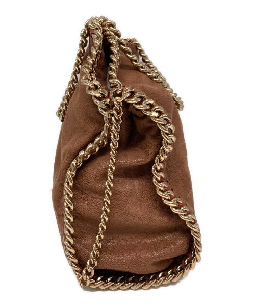 STELLA McCARTNEY（ステラマッカートニー）STELLA McCARTNEY (ステラマッカートニー) ファラベラ ミニトートバッグ ブラウンの古着・服飾アイテム