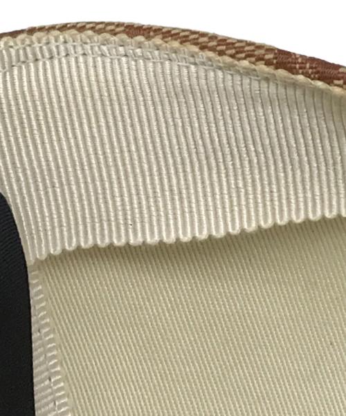 GUCCI（グッチ）GUCCI (グッチ) MLB (エムエルビー) GG ヤンキースコラボキャップ ベージュの古着・服飾アイテム