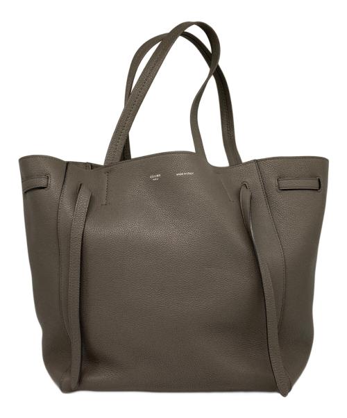 CELINE（セリーヌ）CELINE (セリーヌ) カバファントムスモールトートバッグ グレージュの古着・服飾アイテム