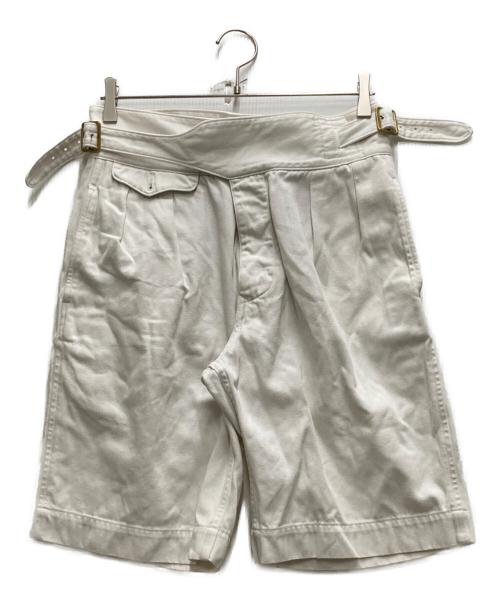 NIGEL CABOURN（ナイジェルケーボン）NIGEL CABOURN (ナイジェルケーボン) グルカショーツ ホワイト サイズ:32の古着・服飾アイテム