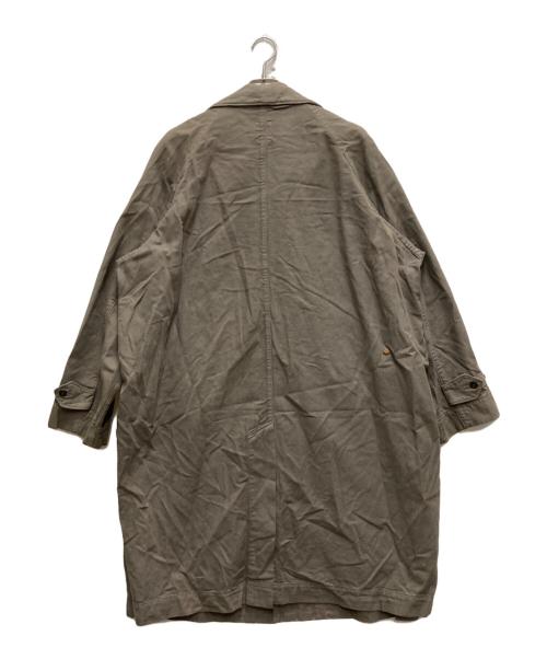 45R（フォーティファイブ・アール）45R (フォーティファイブ・アール) 後染もめん布オックスの908コート グレー サイズ:4の古着・服飾アイテム