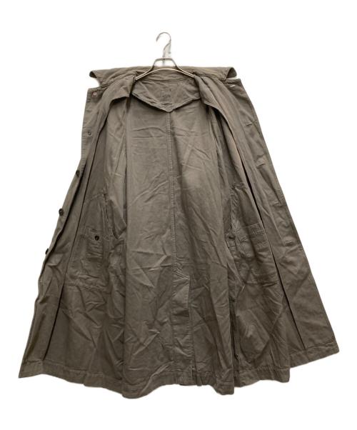 45R（フォーティファイブ・アール）45R (フォーティファイブ・アール) 後染もめん布オックスの908コート グレー サイズ:4の古着・服飾アイテム
