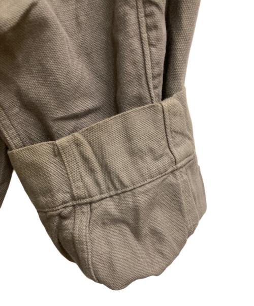 45R（フォーティファイブ・アール）45R (フォーティファイブ・アール) 後染もめん布オックスの908コート グレー サイズ:4の古着・服飾アイテム