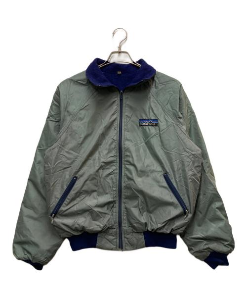 Patagonia（パタゴニア）Patagonia (パタゴニア) 80'S シェルドシンチラジャケット セージグリーン サイズ:Mの古着・服飾アイテム
