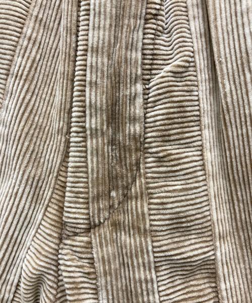 COMME des GARCONS HOMME PLUS（コムデギャルソンオムプリュス）COMME des GARCONS HOMME PLUS (コムデギャルソンオムプリュス) 90's イージーコーデュロイパンツ ベージュ サイズ:Sの古着・服飾アイテム