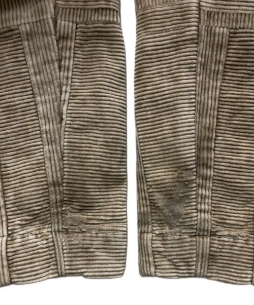 COMME des GARCONS HOMME PLUS（コムデギャルソンオムプリュス）COMME des GARCONS HOMME PLUS (コムデギャルソンオムプリュス) 90's イージーコーデュロイパンツ ベージュ サイズ:Sの古着・服飾アイテム