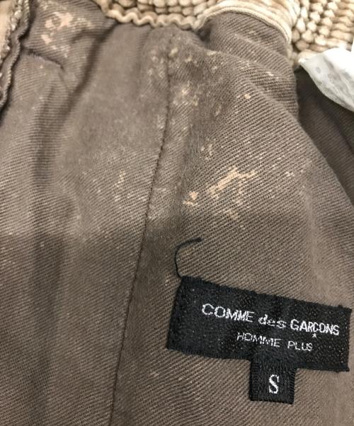 COMME des GARCONS HOMME PLUS（コムデギャルソンオムプリュス）COMME des GARCONS HOMME PLUS (コムデギャルソンオムプリュス) 90's イージーコーデュロイパンツ ベージュ サイズ:Sの古着・服飾アイテム