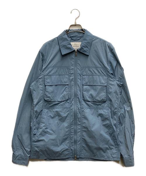 WOOLRICH（ウールリッチ）WOOLRICH (ウールリッチ) ナイロンCPOブルゾン ブルー サイズ:Mの古着・服飾アイテム