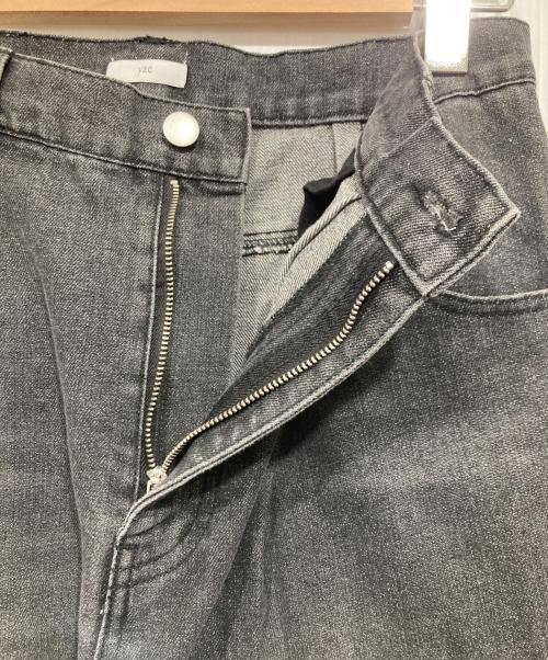 yae（ヤエ）YAE (ヤエ) Super wide mens like denim ブラック サイズ:36の古着・服飾アイテム