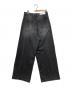 YAE (ヤエ) Super wide mens like denim ブラック サイズ:36：5000円