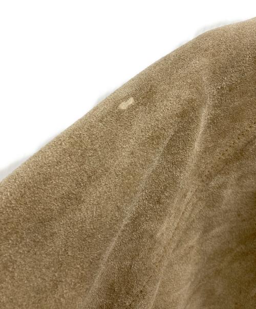 POLO RALPH LAUREN（ポロ・ラルフローレン）POLO RALPH LAUREN (ポロ・ラルフローレン) 90'S スウェードブルゾン ベージュ サイズ:Lの古着・服飾アイテム