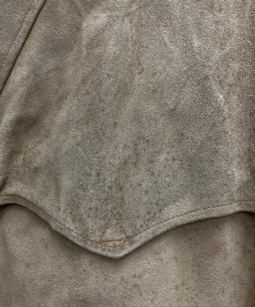 POLO RALPH LAUREN（ポロ・ラルフローレン）POLO RALPH LAUREN (ポロ・ラルフローレン) 90'S スウェードブルゾン ベージュ サイズ:Lの古着・服飾アイテム