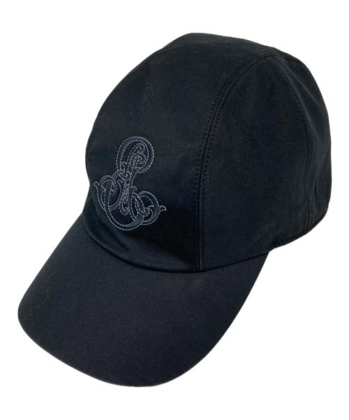 HERMES（エルメス）HERMES (エルメス) ディヴィス・エミールキャップ ブラック サイズ:58の古着・服飾アイテム