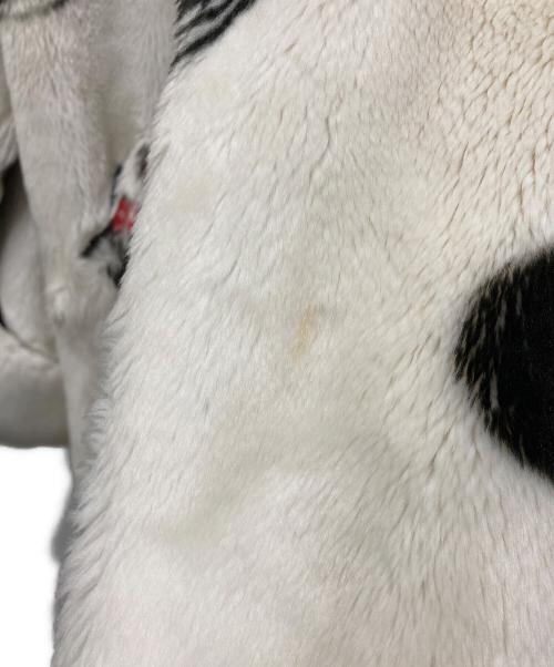 Apparence（アパランス）Apparence (アパランス) DISNEY (ディズニー) 90'S ミッキー＆ミニーフェイクファーコート ホワイト サイズ:FREEの古着・服飾アイテム