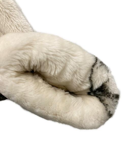 Apparence（アパランス）Apparence (アパランス) DISNEY (ディズニー) 90'S ミッキー＆ミニーフェイクファーコート ホワイト サイズ:FREEの古着・服飾アイテム